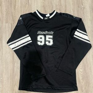 Reebok Black and White Jersey
